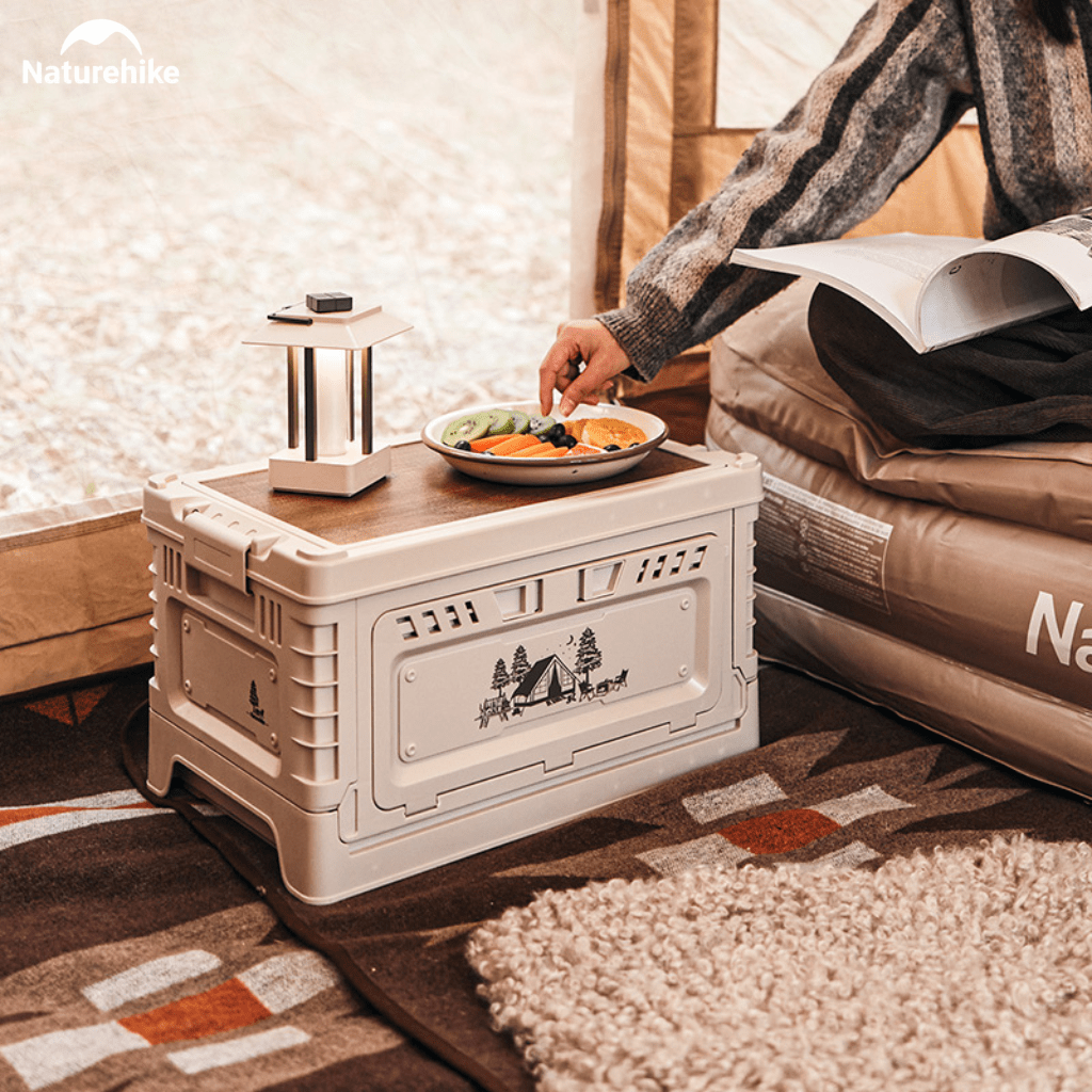 Thùng Nhựa Xếp Gọn Naturehike CNH22SN019 25L 50L Có/Không Ngăn Phụ - Thùng Đựng Đồ Camping Gấp Gọn