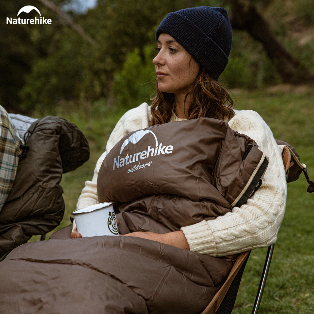 Túi Ngủ Naturehike NH20MSD07 Có Mũ Giữ Nhiệt Tốt - Túi Ngủ Dã Ngoại, Leo Núi, Chống Lạnh Cao Cấp