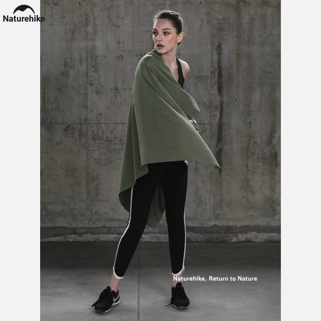 Khăn Tắm Thể Thao Naturehike NH19Y001-J, NH19Y002 Microfiber Nhanh Khô Siêu Nhẹ Khăn Du Lịch Camping