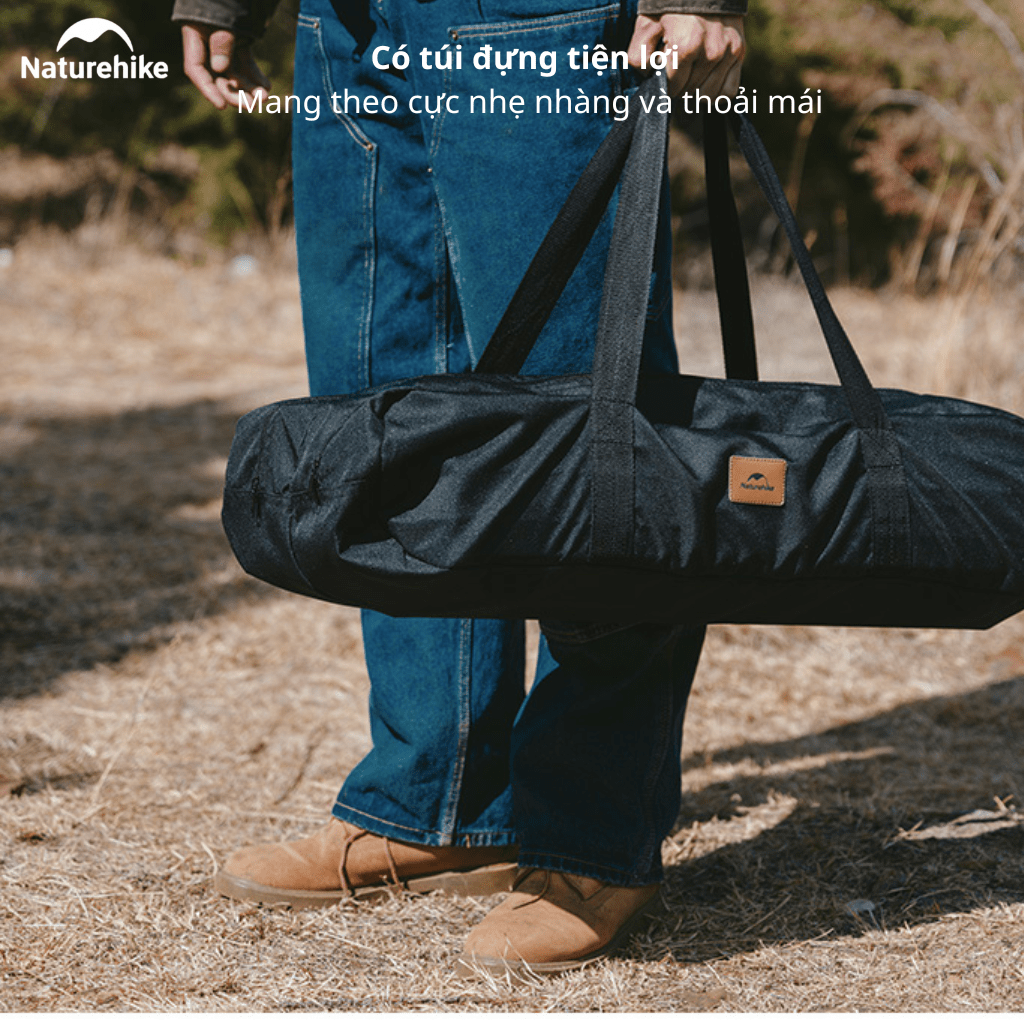 Bàn Hợp Kim Nhôm Gấp Gọn Naturehike CNK2300JU010 Mặt Cuộn – Bàn Camping Dã Ngoại Siêu Nhẹ