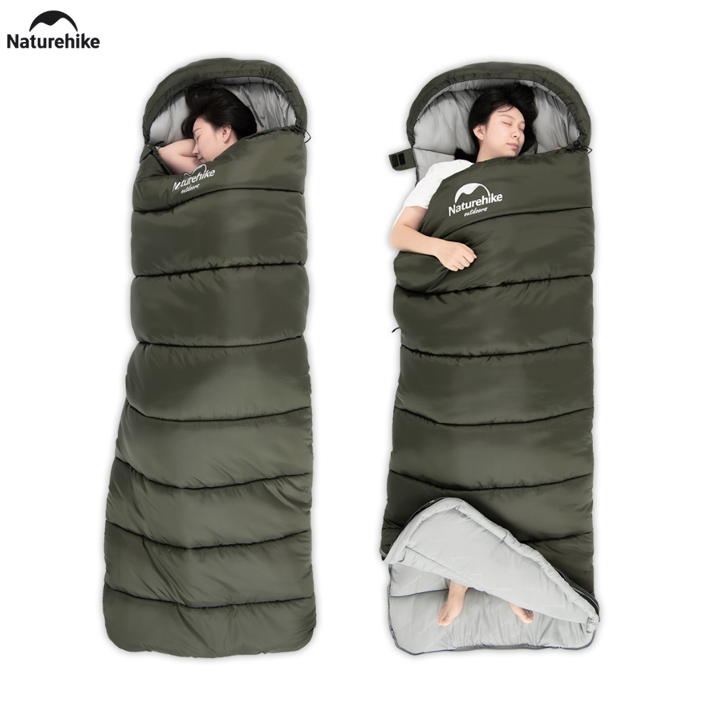 Túi Ngủ Naturehike NH20MSD07 Có Mũ Giữ Nhiệt Tốt - Túi Ngủ Dã Ngoại, Leo Núi, Chống Lạnh Cao Cấp
