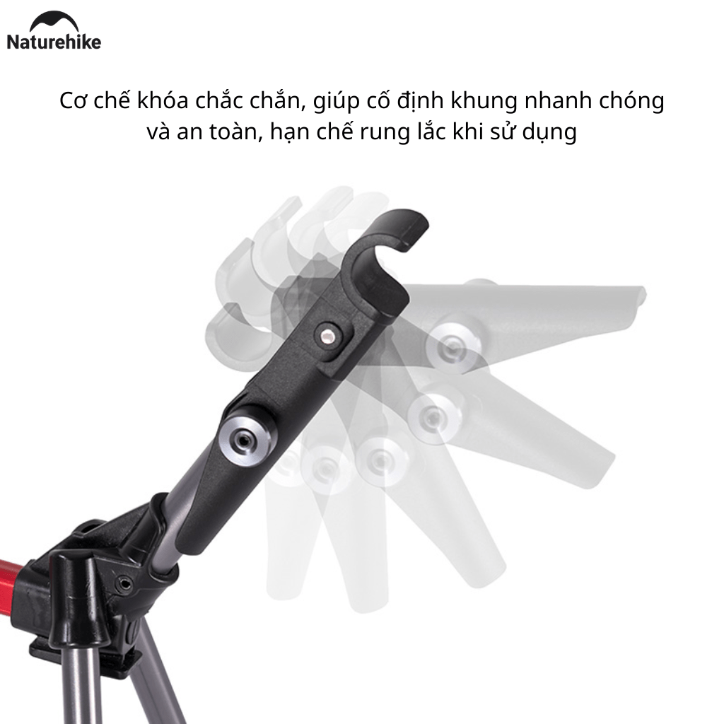 Giường Xếp Du Lịch Naturehike NH19JJ006 Gấp Gọn – Giường Camping Nhôm Siêu Nhẹ 190cm Chịu Lực Tốt