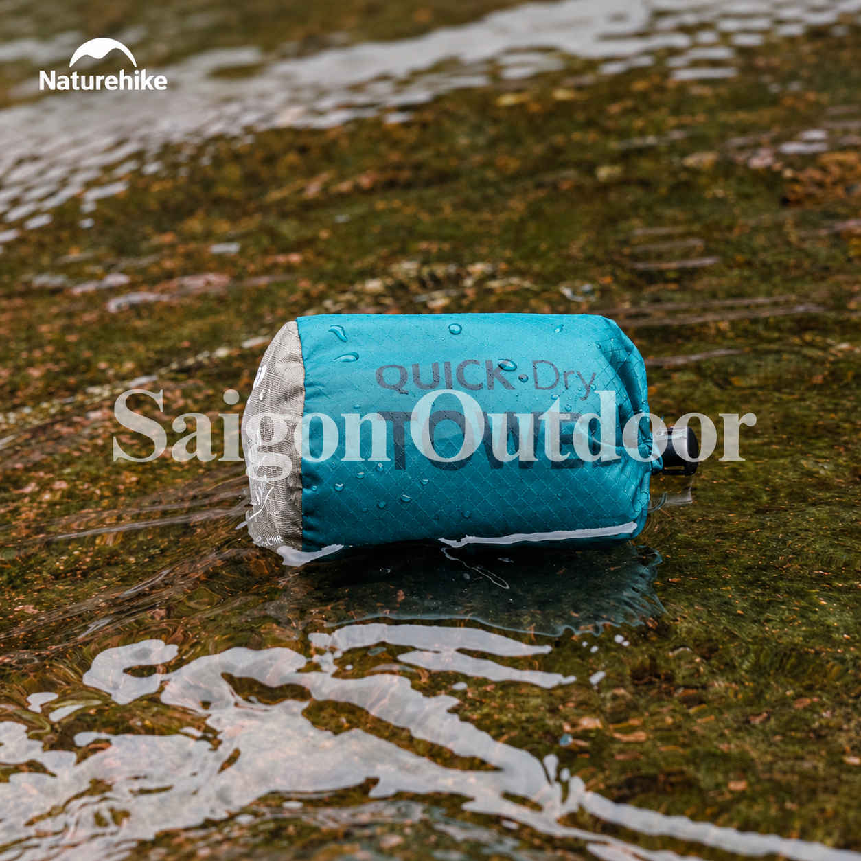 Khăn Tắm Thể Thao Naturehike Microfiber Nhanh Khô Siêu Nhẹ Khăn Du Lịch Camping NH19Y001-J, NH19Y002