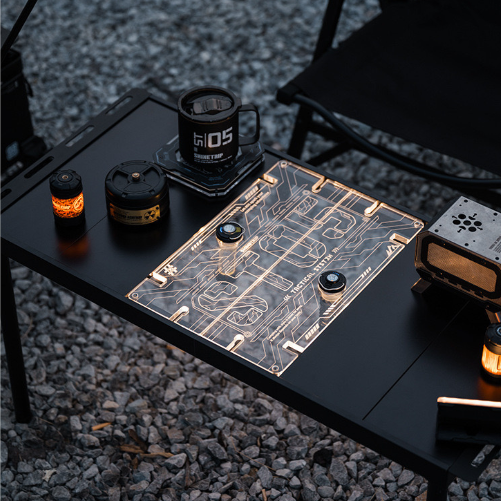 Bàn Camping Gấp Gọn SHINETRIP ST05 – Bàn Dã Ngoại Acrylic Trong Suốt Đa Năng, Nhẹ, Có Thể Xếp Chồng