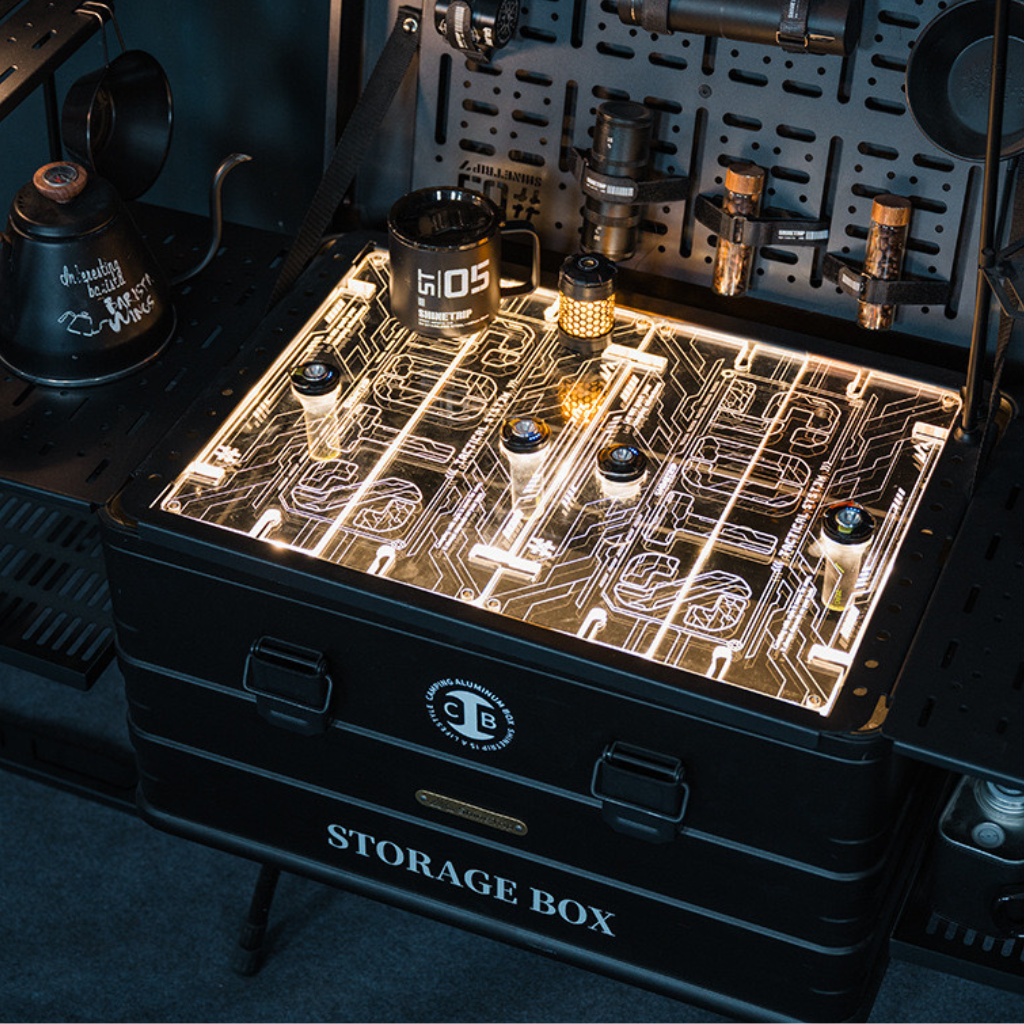 Bàn Camping Gấp Gọn SHINETRIP ST05 – Bàn Dã Ngoại Acrylic Trong Suốt Đa Năng, Nhẹ, Có Thể Xếp Chồng