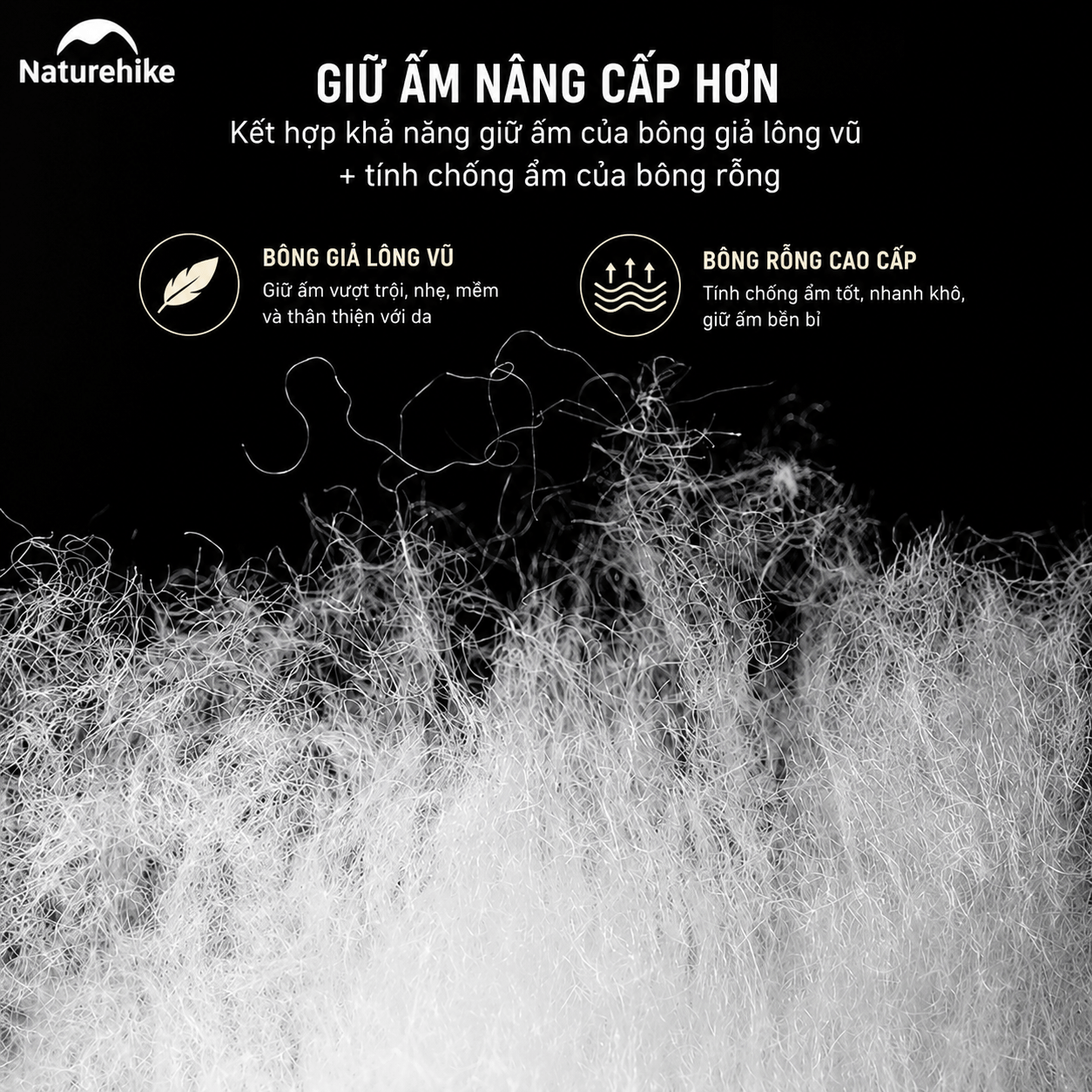 Túi Ngủ Naturehike NH20MSD07 Có Mũ Giữ Nhiệt Tốt - Túi Ngủ Dã Ngoại, Leo Núi, Chống Lạnh Cao Cấp