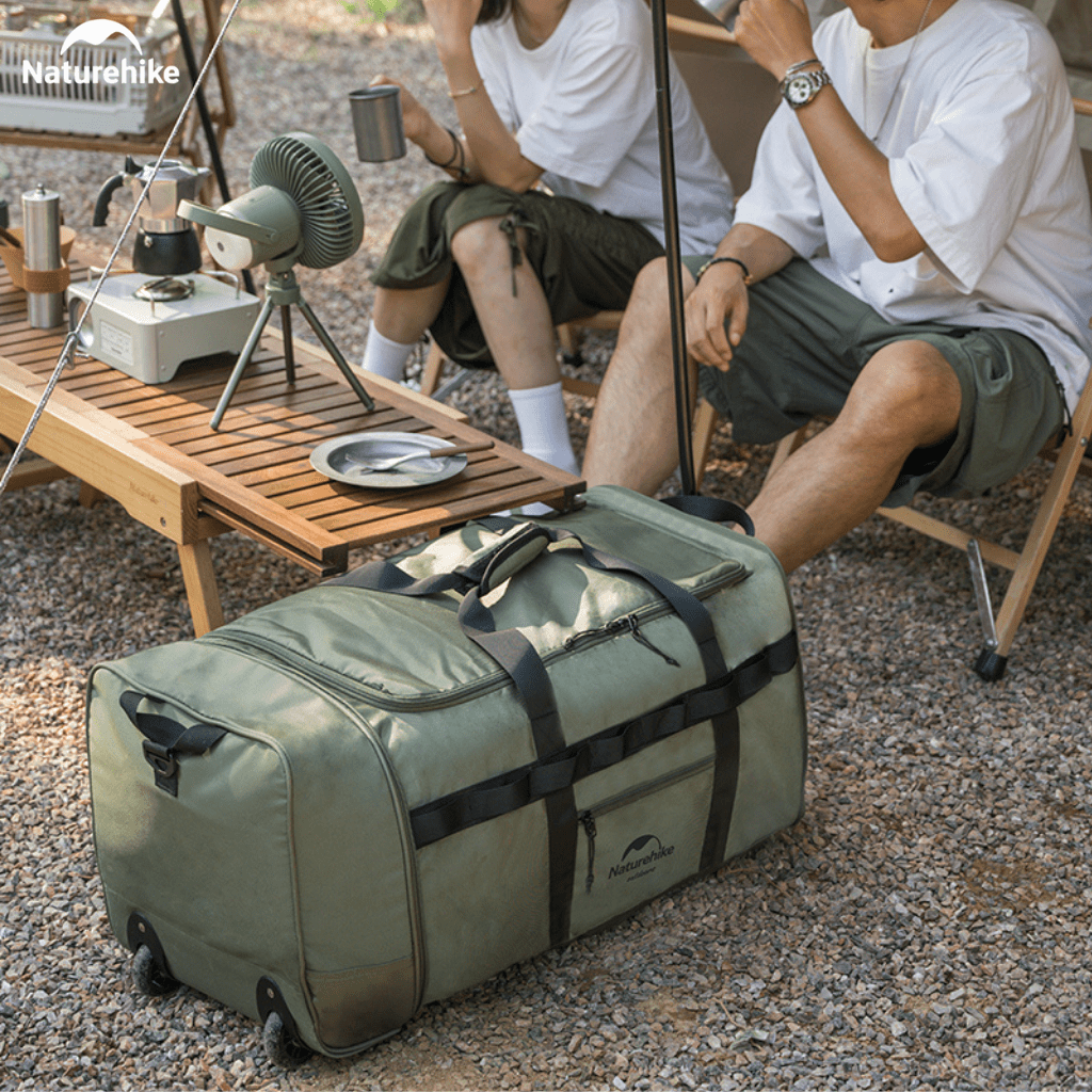Túi Du Lịch Kéo Naturehike NH21LX003 88L Có Bánh Xe Gấp Gọn Chống Nước Túi Xách Du Lịch Cao Cấp
