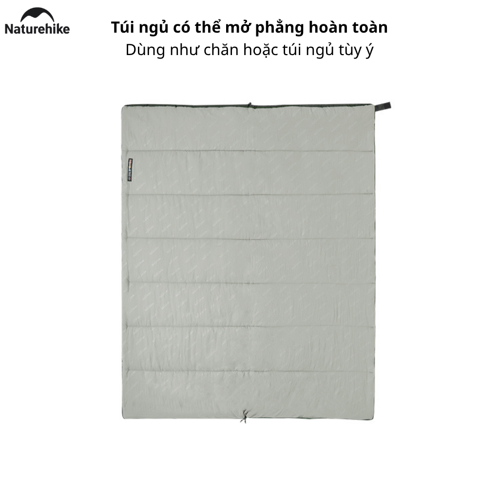 Túi Ngủ Naturehike NH22MSD05 Cotton F150 Giặt Máy Chống Nước Túi Ngủ Dã Ngoại 4 Mùa