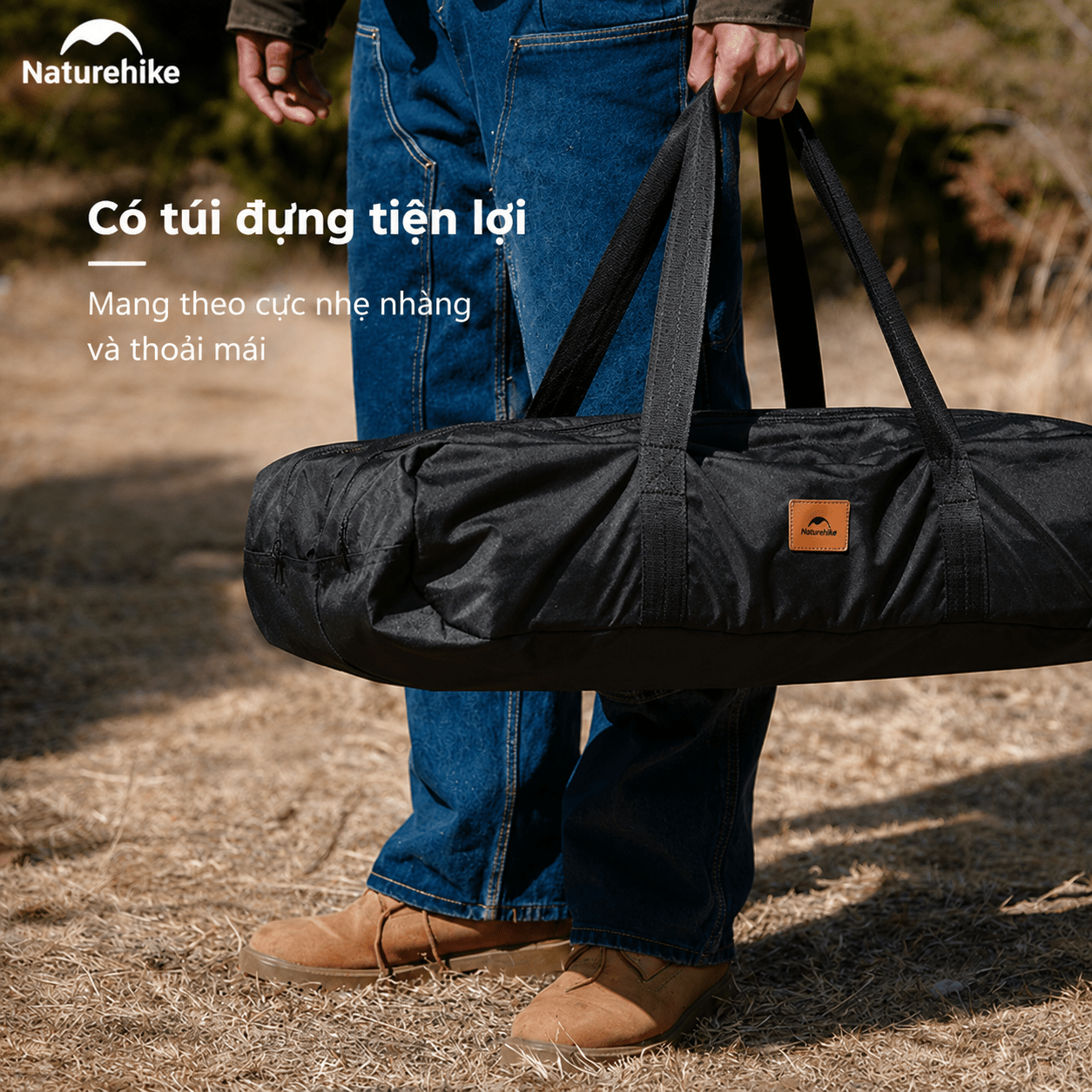 Bàn Hợp Kim Nhôm Gấp Gọn Naturehike CNK2300JU010 Mặt Cuộn – Bàn Camping Dã Ngoại Siêu Nhẹ