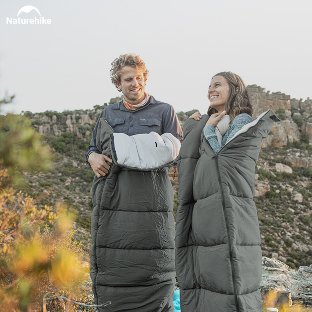 Túi Ngủ Naturehike Cotton F150 Giặt Máy Chống Nước Túi Ngủ Dã Ngoại 4 Mùa NH22MSD05