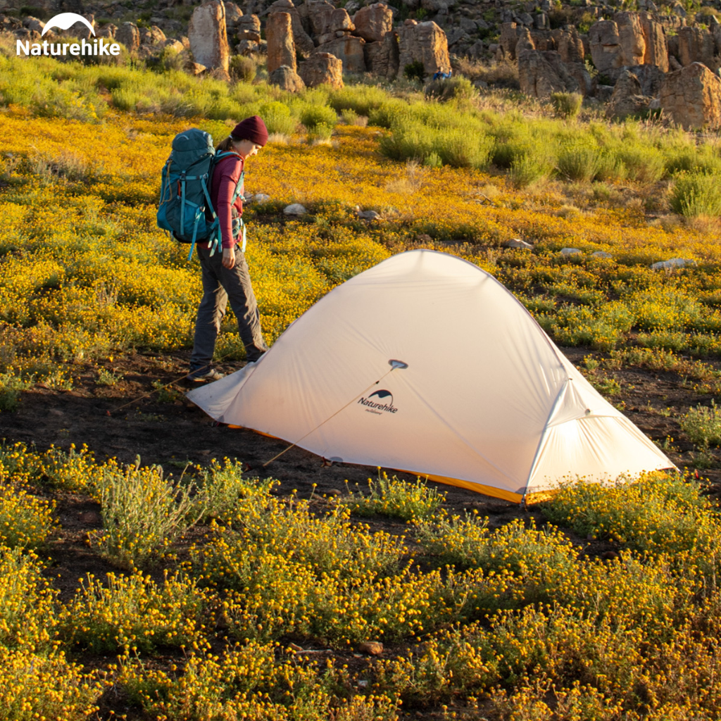 Lều Naturehike NH19ZP017 Cloud Up 1 Người Siêu Nhẹ 930g Chống Nước 3000mm Lều Camping Dã Ngoại