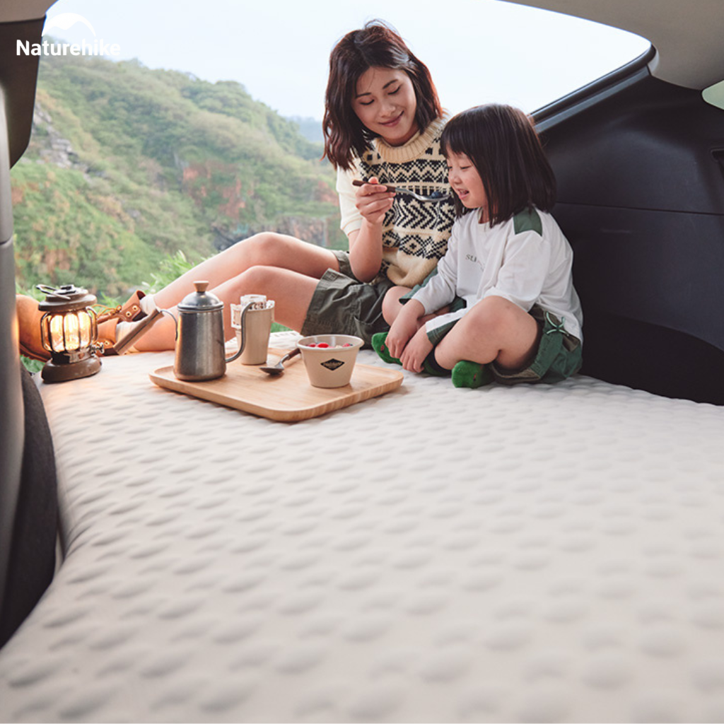 Đệm Hơi Tự Bơm Naturehike CNK2450WS010 Cho Ô Tô SUV MPV Du Lịch Camping Gấp Gọn Êm Ái 197x134x6.5cm