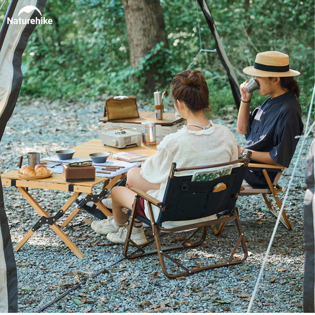 Ghế gấp gọn có tay vịn Naturehike NH19Y002-D, Ghế camping cao cấp