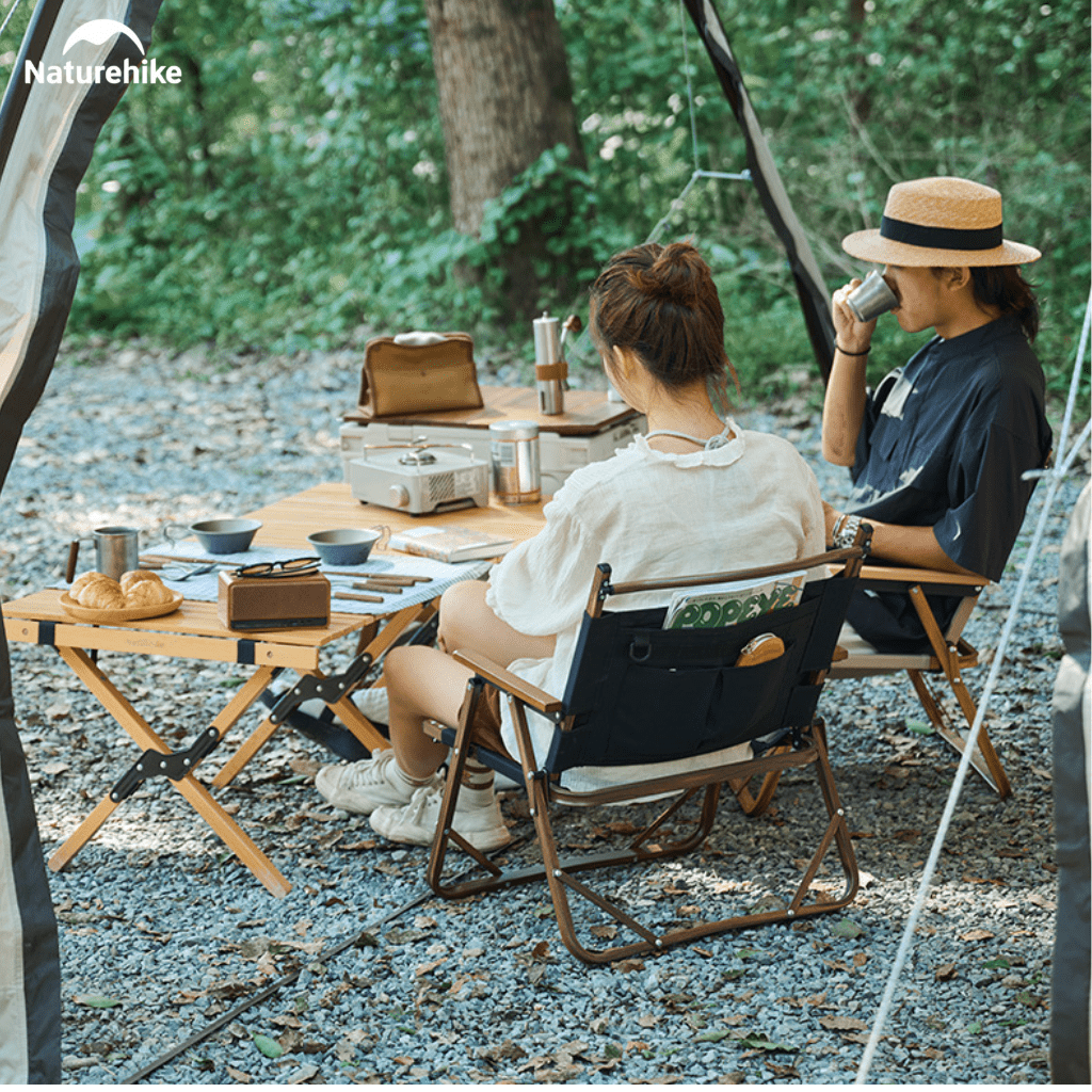 Ghế gấp gọn có tay vịn Naturehike NH19Y002-D, Ghế camping cao cấp