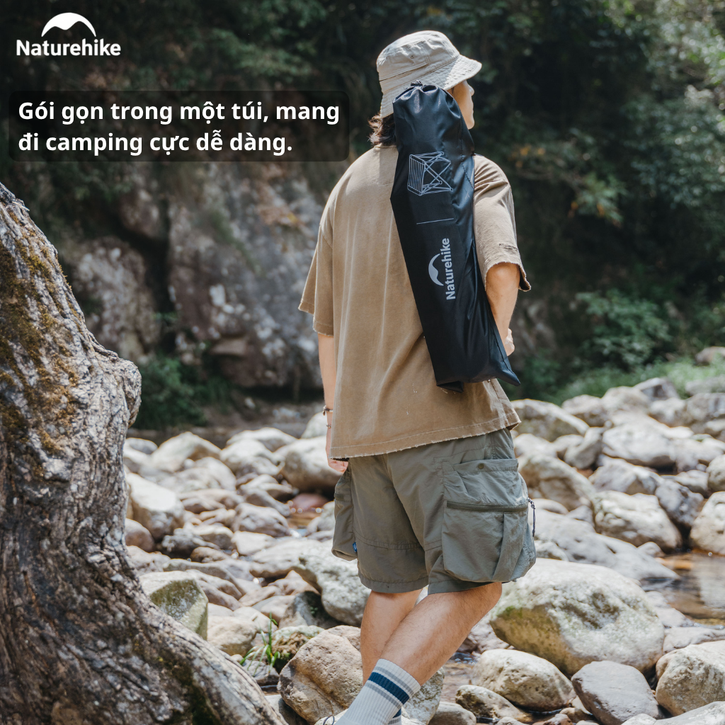 Bàn Xếp Gọn Hợp Kim Nhôm CNK2450JJ013 Naturehike – Siêu Nhẹ, Gấp Gọn Tiện Lợi Cho Camping & Picnic