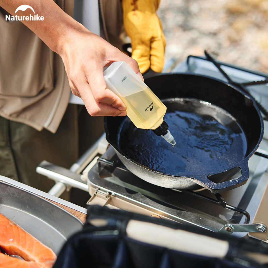 Bộ Chai Lọ Đựng Gia Vị CNH22CJ043 Naturehike Du Lịch Cắm Trại Mini 6/8 Món - Hộp Đựng Gia Vị Camping Chống Rò Rỉ