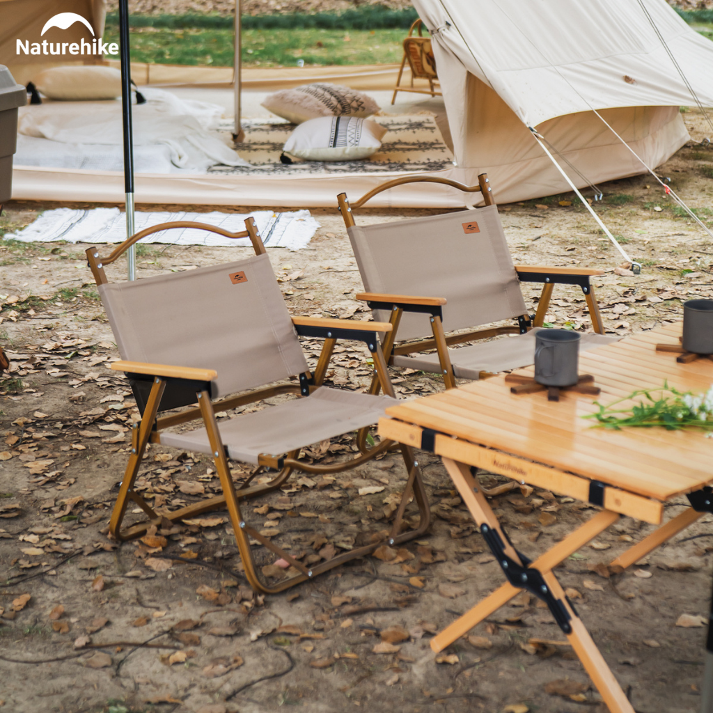 Ghế gấp gọn có tay vịn Naturehike NH19Y002-D, Ghế camping cao cấp