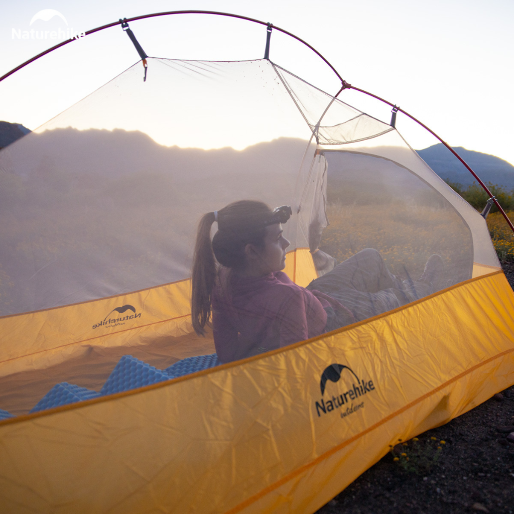 Lều Naturehike NH19ZP017 Cloud Up 1 Người Siêu Nhẹ 930g Chống Nước 3000mm Lều Camping Dã Ngoại