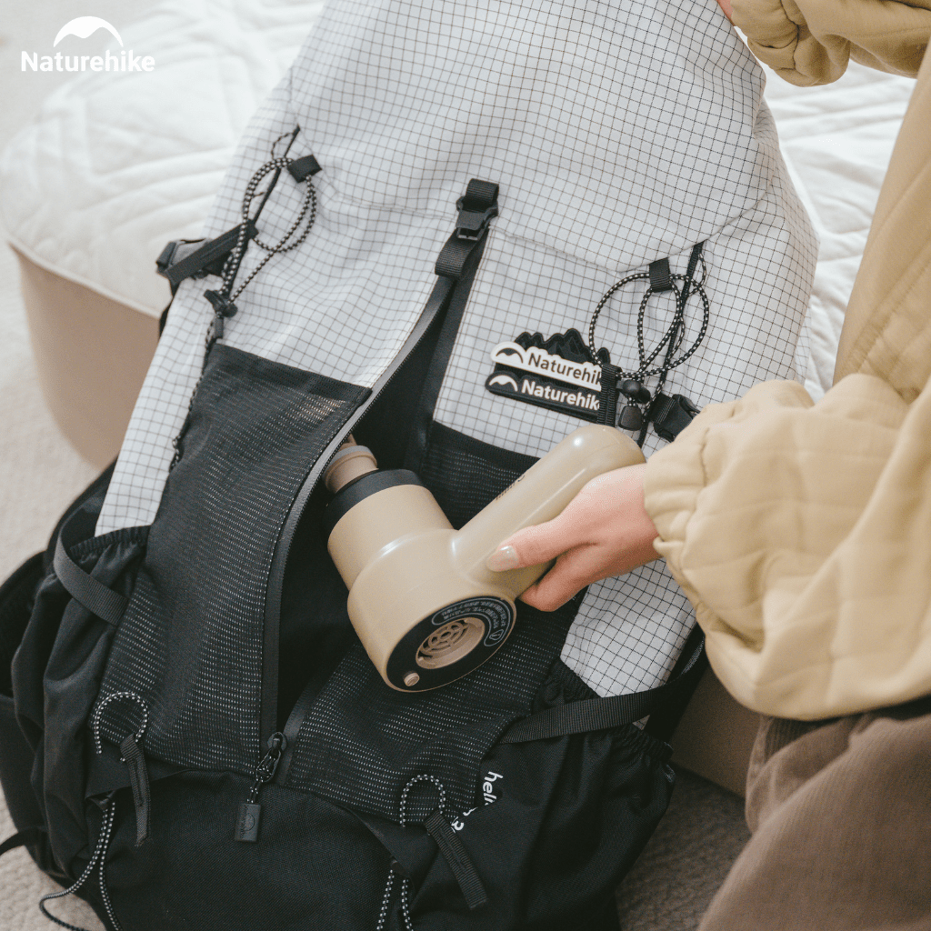 Máy Bơm Hơi Cầm Tay Mini CNK2450ZM017 Naturehike Sạc Type-C Đa Năng