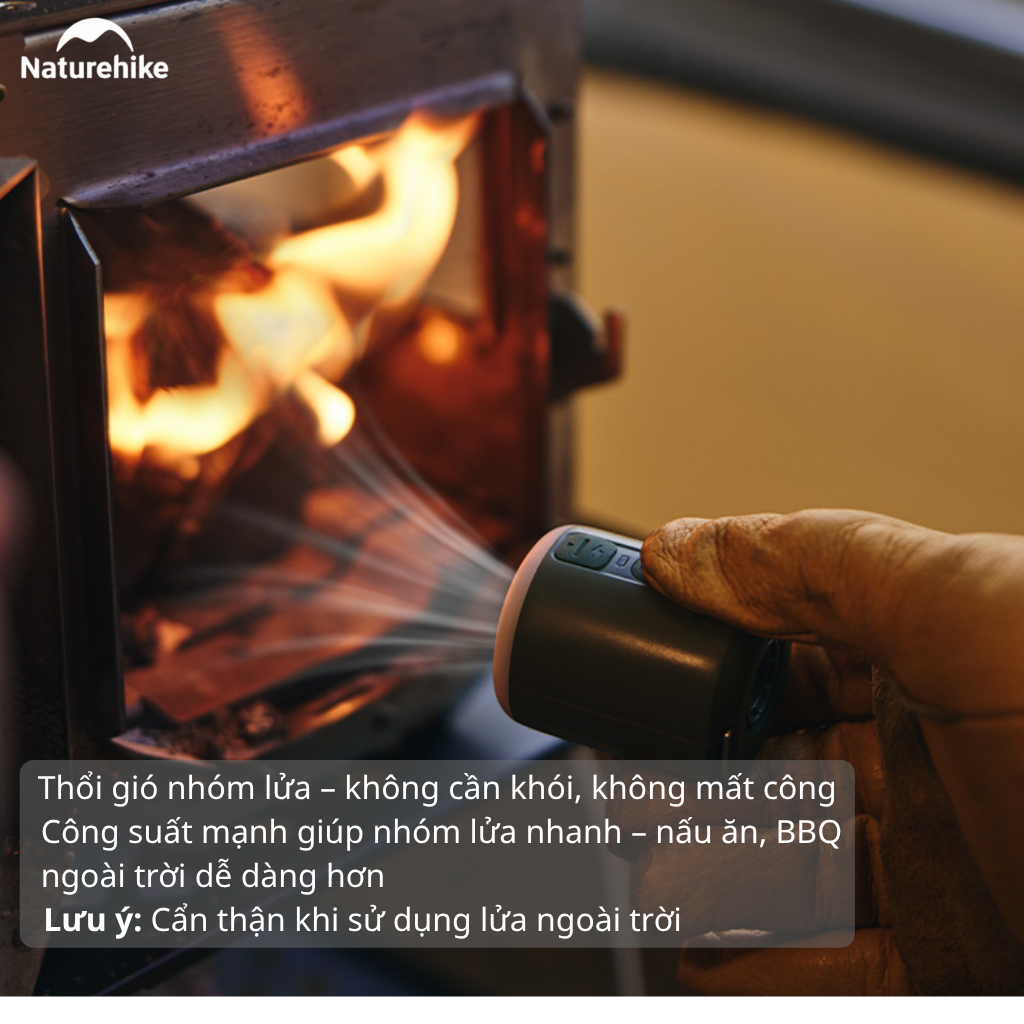 Máy Bơm Hơi Mini Đa Năng 3in1 Naturehike CNK2300DQ022