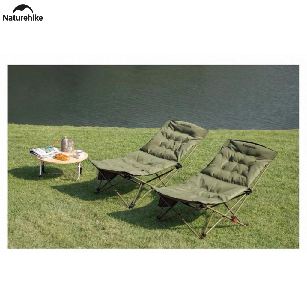 Ghế Xếp Thư Giãn Naturehike CNK2450JJ020 Gấp Gọn 4 Cấp Độ Ngả Lưng - Ghế Camping Ngoài Trời Khung Thép Carbon