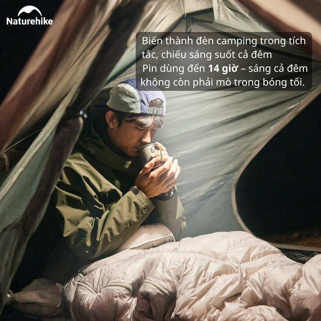 Máy Bơm Hơi Mini Đa Năng 3in1 Naturehike CNK2300DQ022