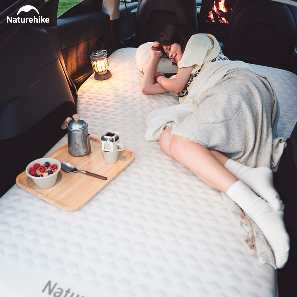 Đệm Hơi Tự Bơm Naturehike CNK2450WS010 Cho Ô Tô SUV MPV Du Lịch Camping Gấp Gọn Êm Ái 197x134x6.5cm