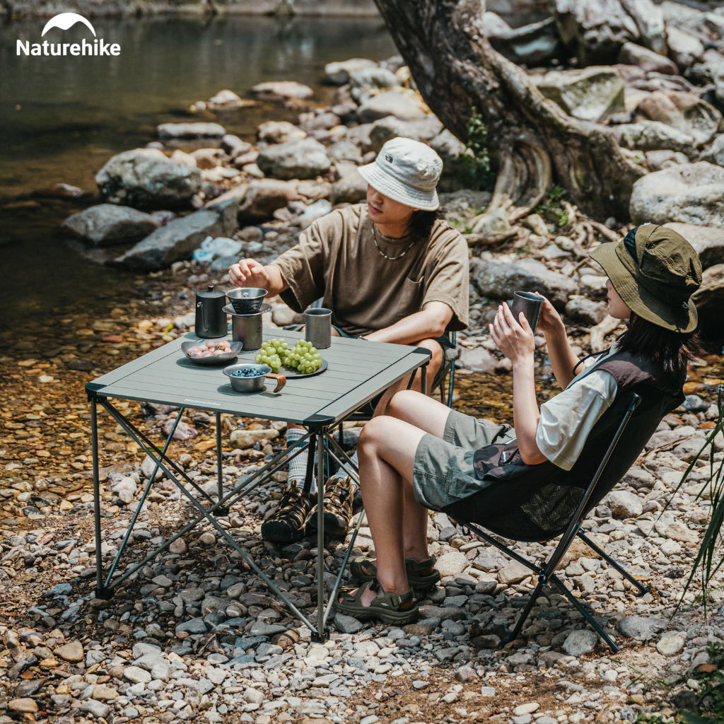 Bàn Xếp Gọn Hợp Kim Nhôm CNK2450JJ013 Naturehike – Siêu Nhẹ, Gấp Gọn Tiện Lợi Cho Camping & Picnic