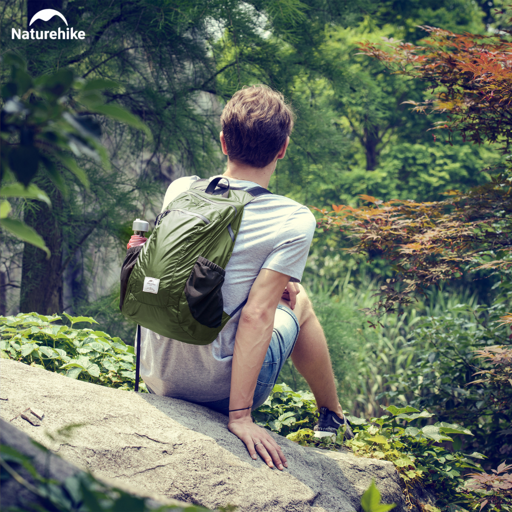 Balo Gấp Gọn Naturehike NH17A012-B 18L Siêu Nhẹ Chống Nước Du Lịch Leo Núi Dã Ngoại