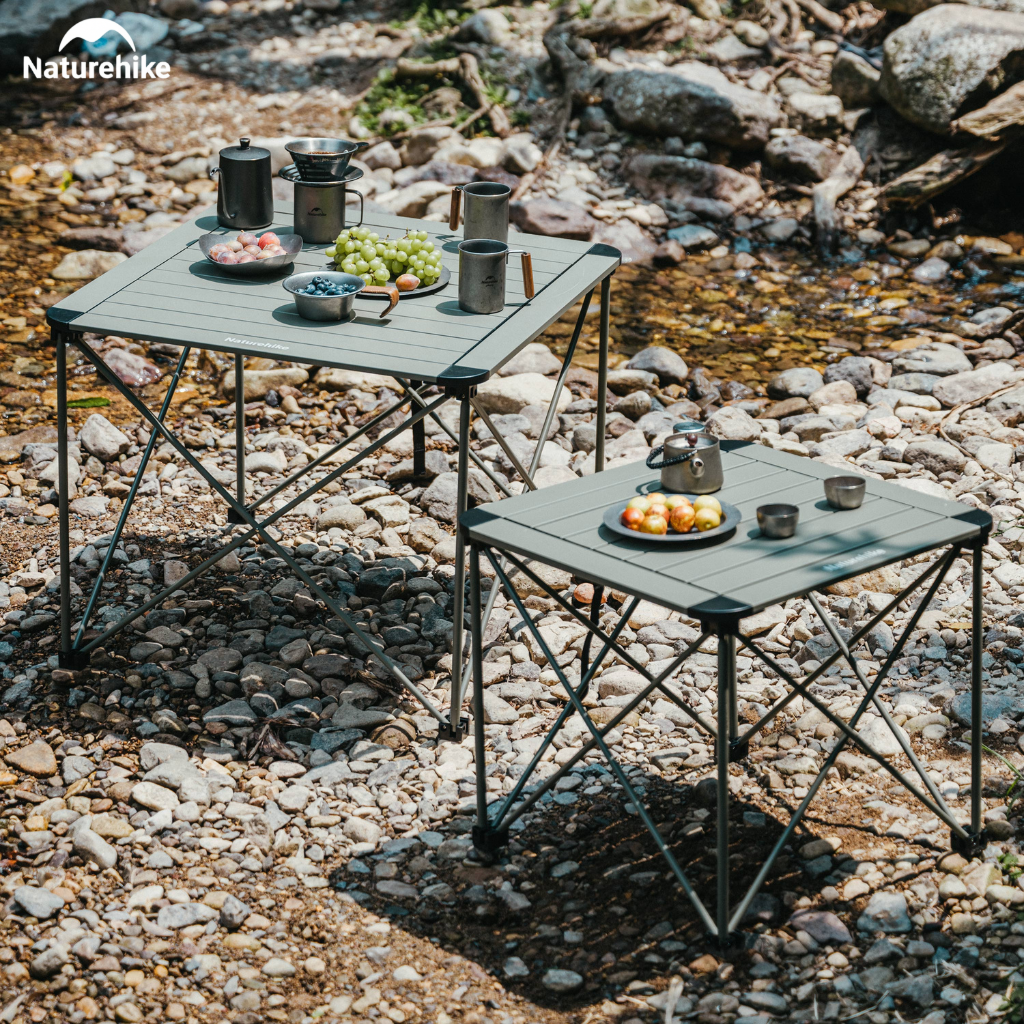 Bàn Xếp Gọn Hợp Kim Nhôm CNK2450JJ013 Naturehike – Siêu Nhẹ, Gấp Gọn Tiện Lợi Cho Camping & Picnic