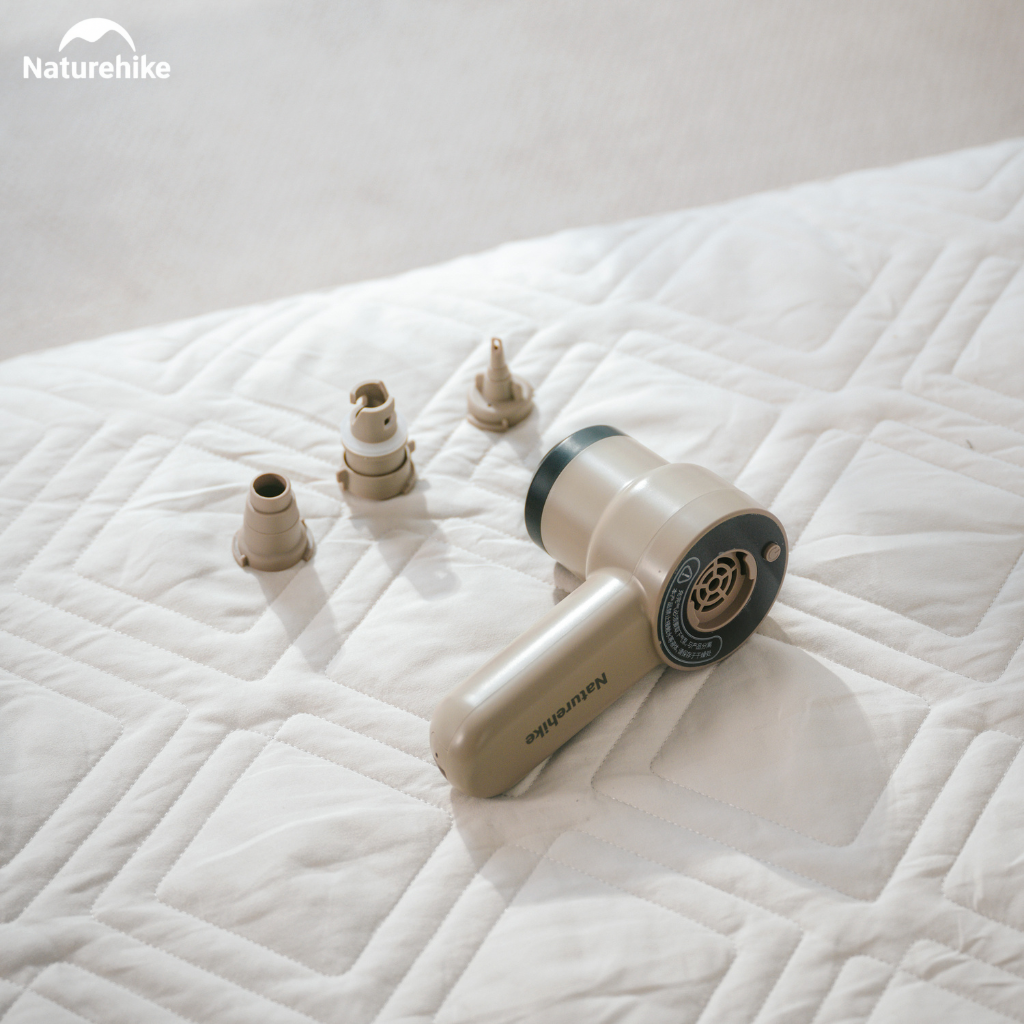Máy Bơm Hơi Cầm Tay Mini CNK2450ZM017 Naturehike Sạc Type-C Đa Năng