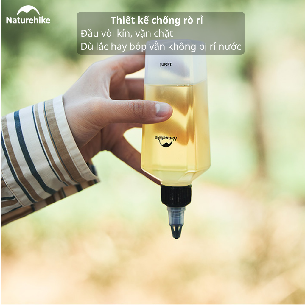 Bộ Chai Lọ Đựng Gia Vị CNH22CJ043 Naturehike Du Lịch Cắm Trại Mini 6/8 Món - Hộp Đựng Gia Vị Camping Chống Rò Rỉ