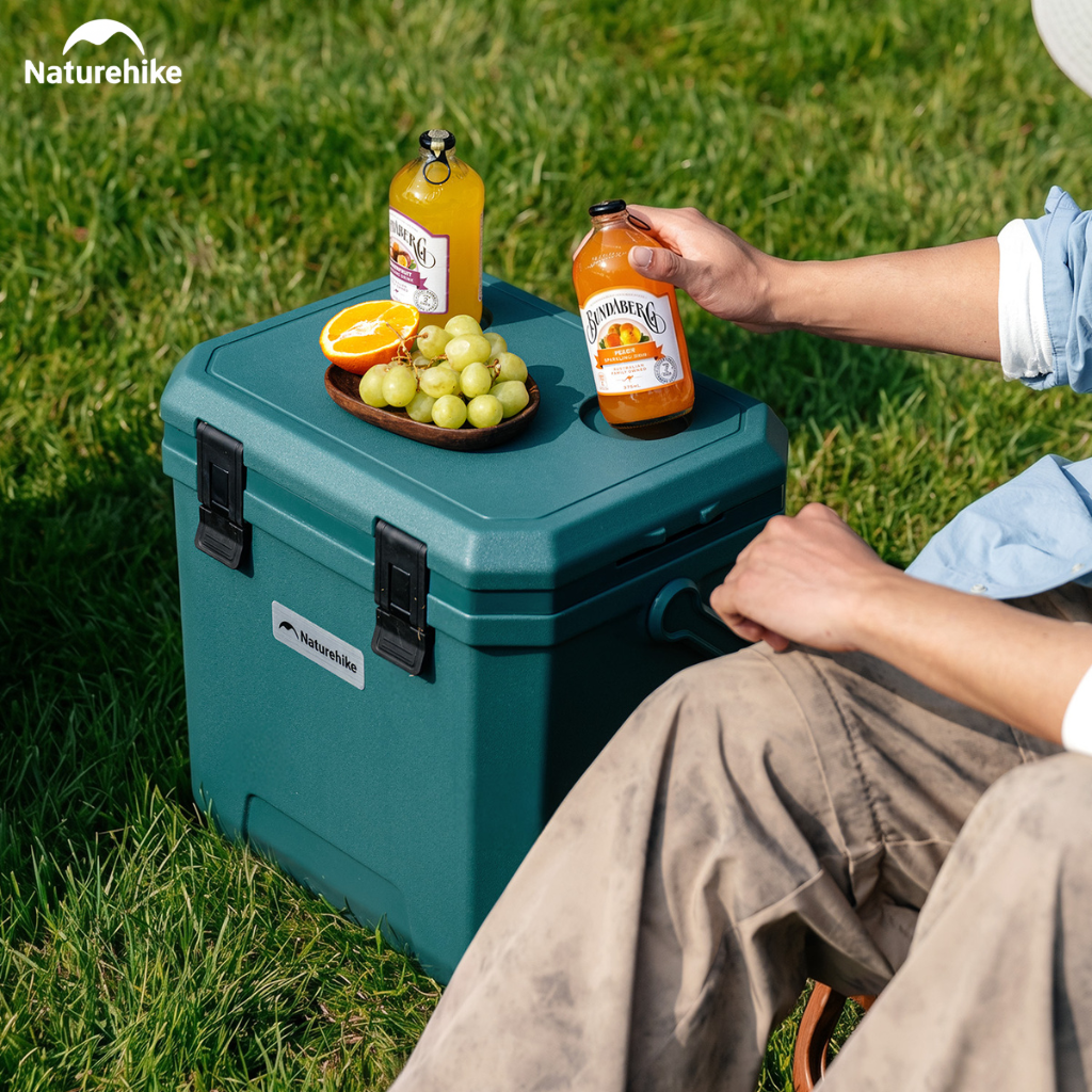 Thùng Giữ Nhiệt Naturehike 17L 24L 36L | Thùng Đá Camping Có Bánh Xe Giữ Lạnh Dã Ngoại Picnic