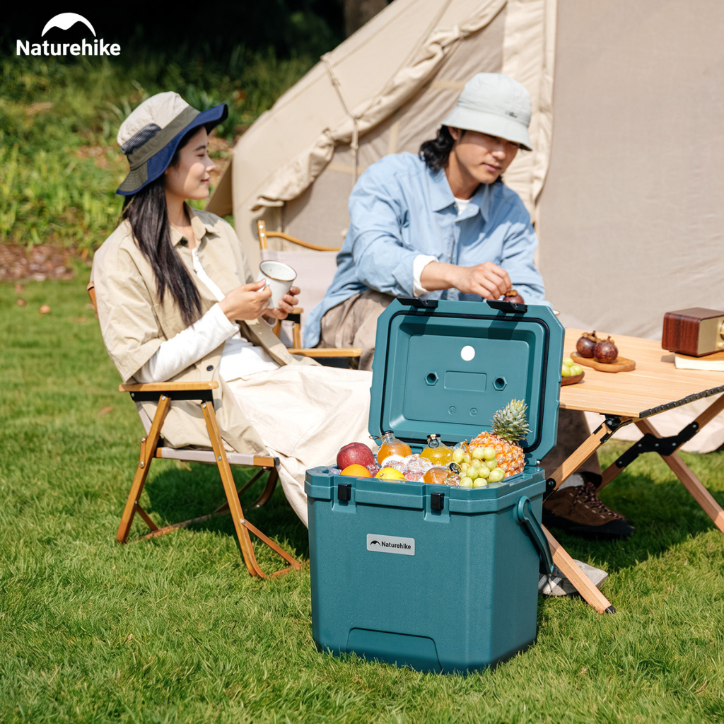 Thùng Giữ Nhiệt Naturehike 17L 24L 36L | Thùng Đá Camping Có Bánh Xe Giữ Lạnh Dã Ngoại Picnic