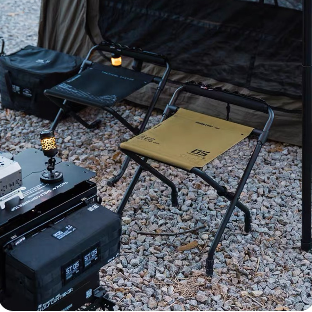 Ghế Đẩu Camping Shinetrip Gấp Gọn Đa Năng - Ghế Xếp Dã Ngoại Oxford 900D Khung Thép