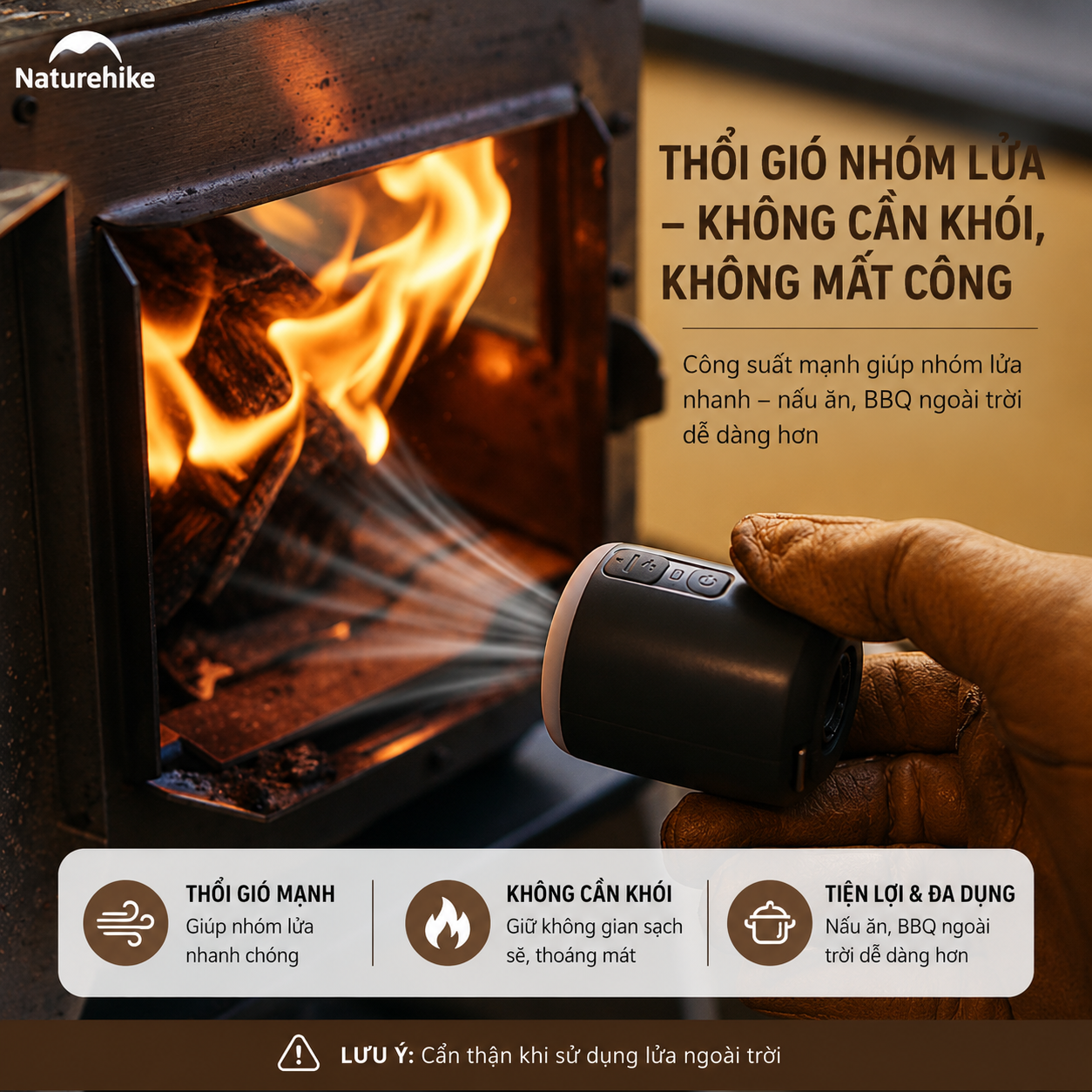 Máy Bơm Hơi Mini Đa Năng 3in1 Naturehike CNK2300DQ022
