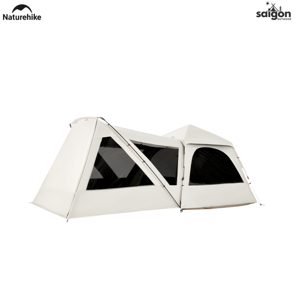 Lều Cắm Trại Tự Bung Naturehike CNK2650WS019 Có Tiền Sảnh 4 Người Chống Nắng UPF50+ Dựng Nhanh 3 Giây
