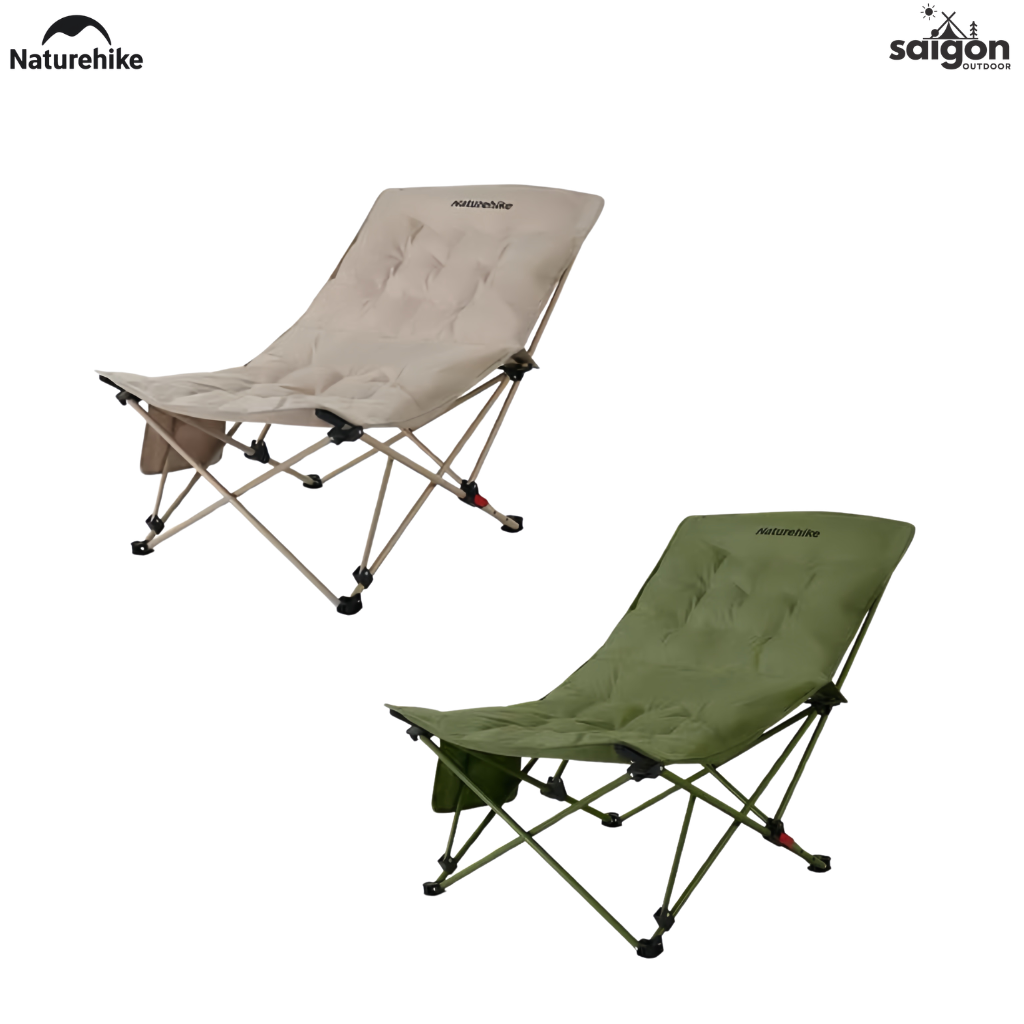 Ghế Xếp Thư Giãn Naturehike CNK2450JJ020 Gấp Gọn 4 Cấp Độ Ngả Lưng - Ghế Camping Ngoài Trời Khung Thép Carbon