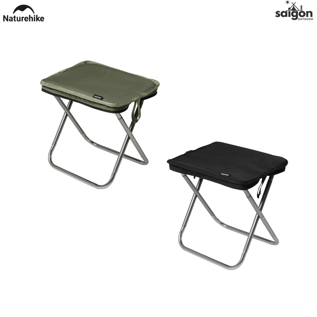 Ghế Camping Mini Naturehike  Gấp Gọn Siêu Nhẹ 325g – Ghế Dã Ngoại Câu Cá Picnic