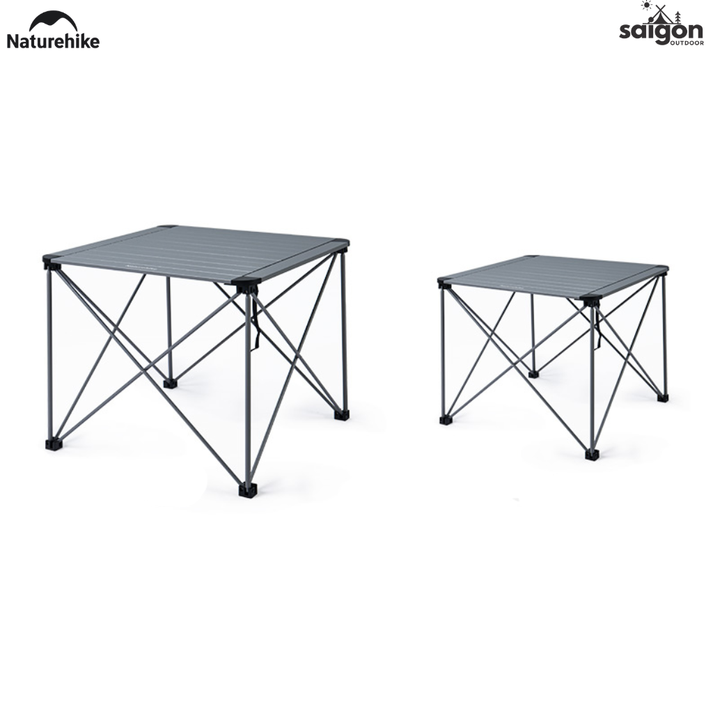 Bàn Xếp Gọn Hợp Kim Nhôm CNK2450JJ013 Naturehike – Siêu Nhẹ, Gấp Gọn Tiện Lợi Cho Camping & Picnic