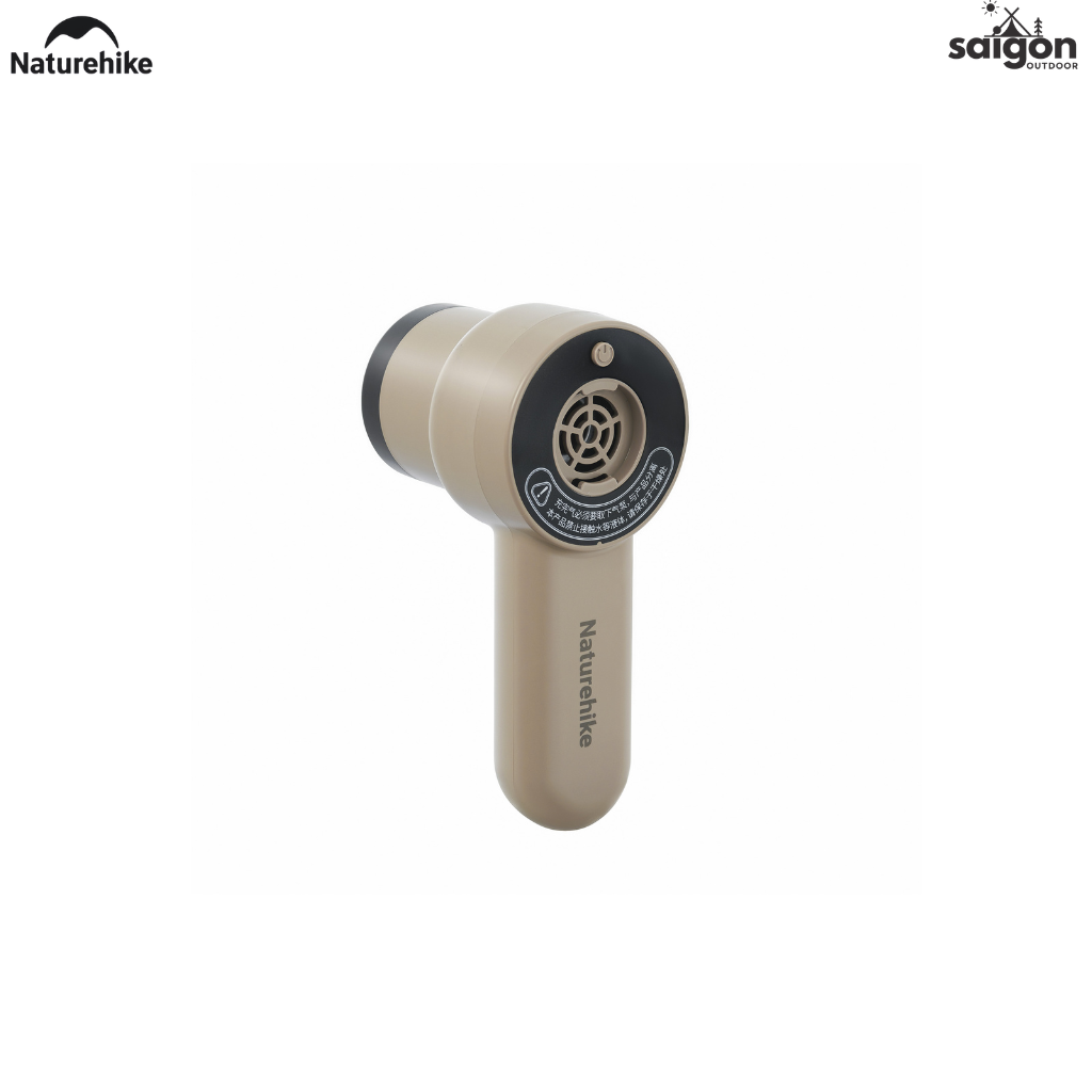 Máy Bơm Hơi Cầm Tay Mini CNK2450ZM017 Naturehike Sạc Type-C Đa Năng