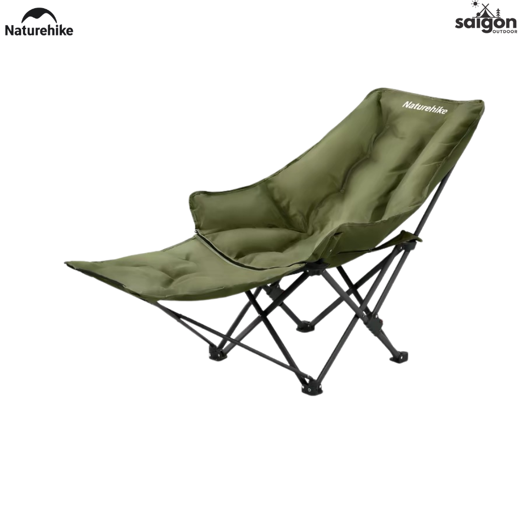Ghế Xếp Camping Naturehike Sea Star 001 CNK2450JJ020 Có Gác Chân - Ghế Mặt Trăng Ngả Lưng Gấp Gọn