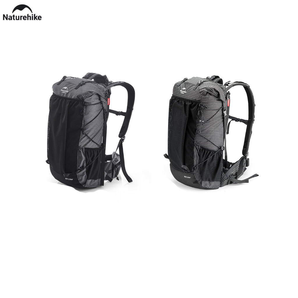 Balo Leo Núi Naturehike 60L Siêu Nhẹ Chống Nước Khung Nhôm Trekking Hiking Camping