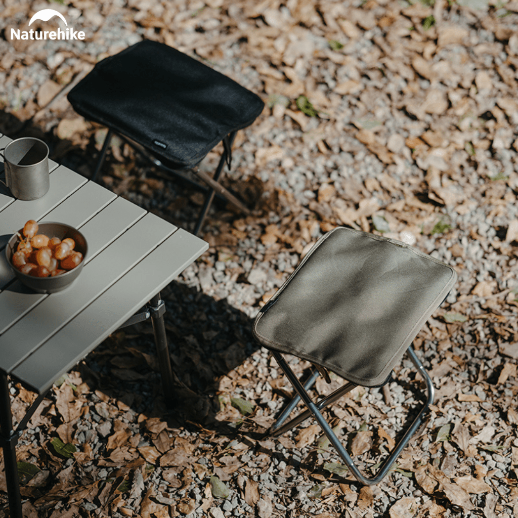 Ghế Camping Mini Naturehike Gấp Gọn Siêu Nhẹ 325g – Ghế Dã Ngoại Câu Cá Picnic