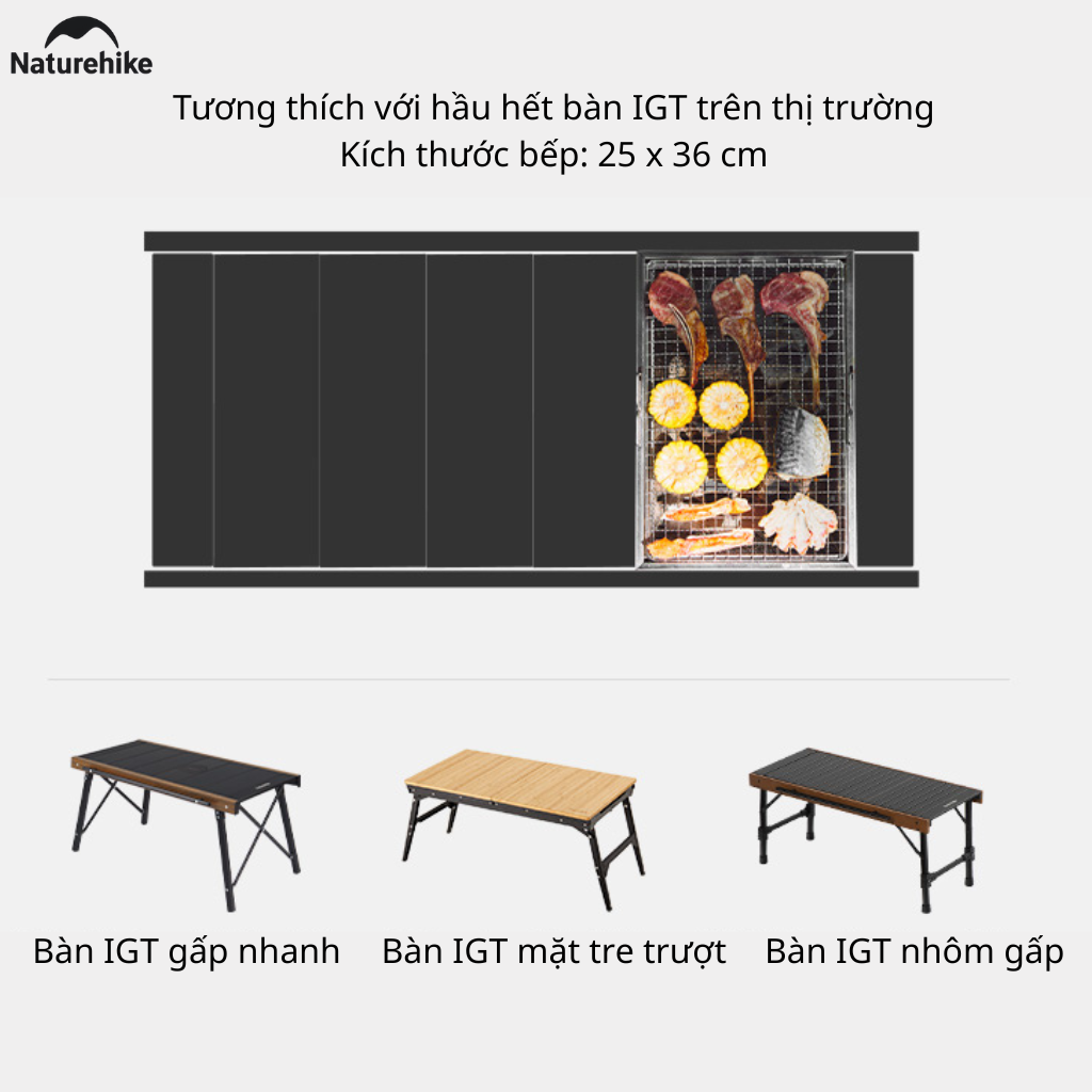 Bếp Nướng Gấp Gọn IGT Naturehike NH20CJ006