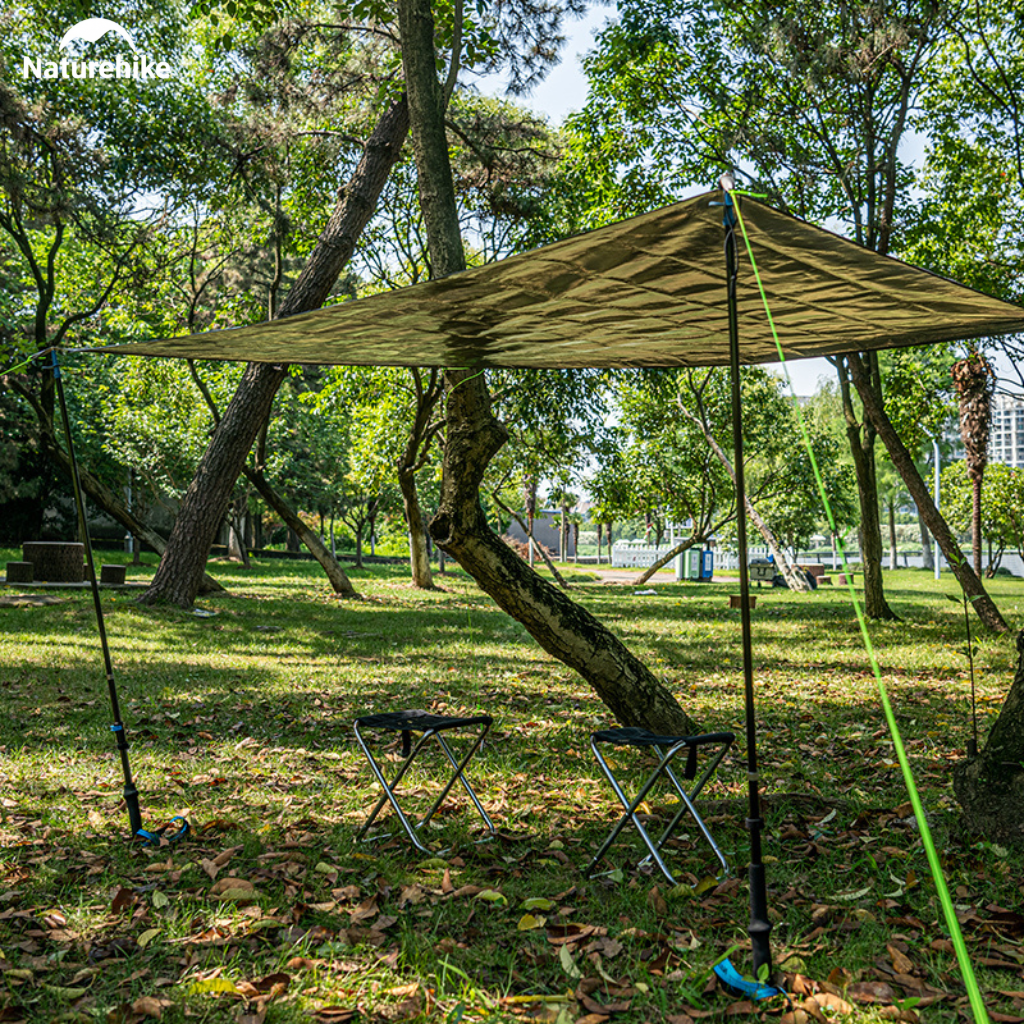 Thảm Picnic Naturehike NH20FCD03 200x200cm Chống Nước Gấp Gọn Thảm Dã Ngoại Cắm Trại Đa Năng Lót Lều
