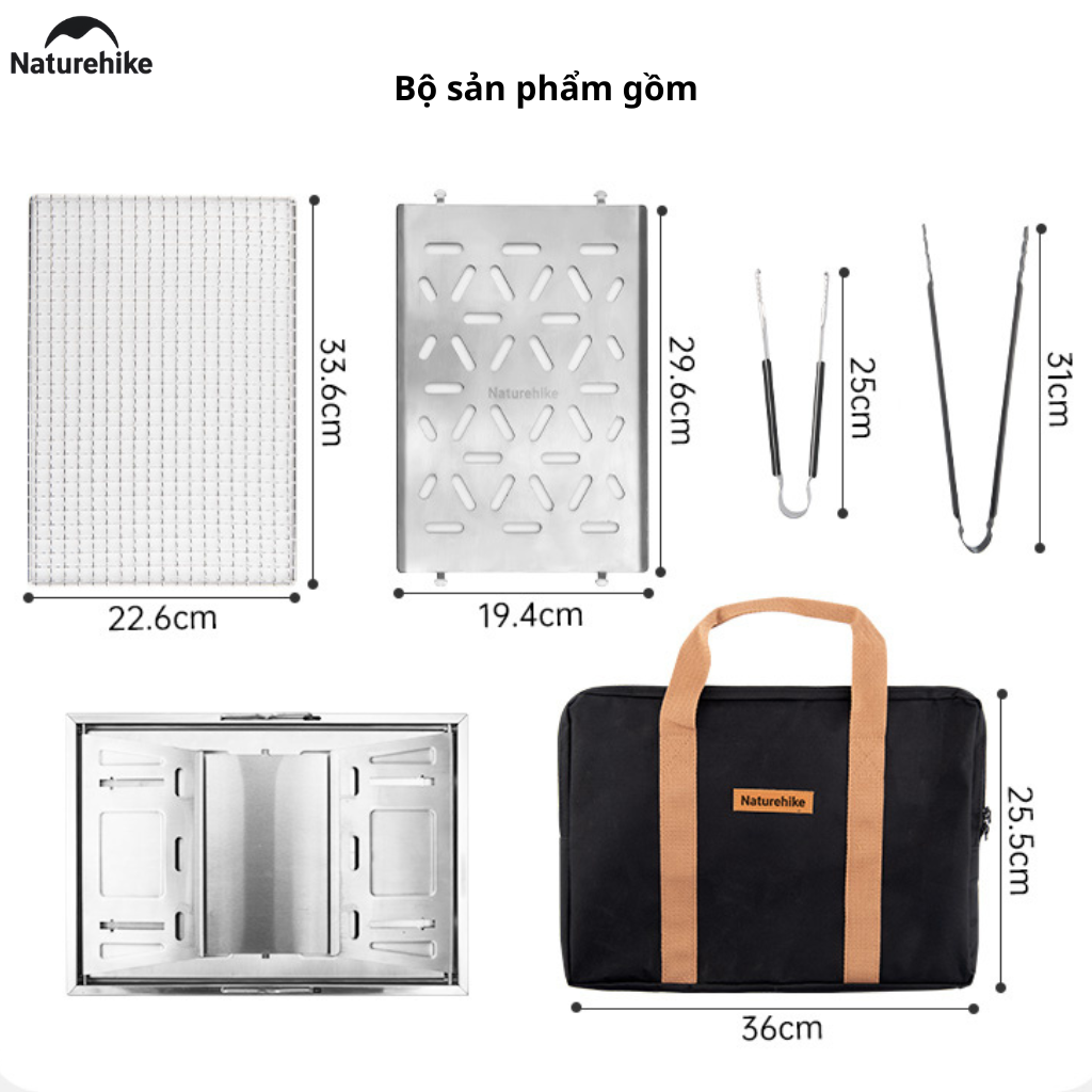 Bếp Nướng Gấp Gọn IGT Naturehike NH20CJ006