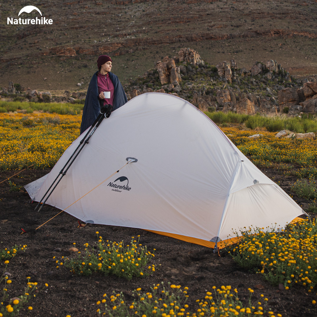 Lều Naturehike NH19ZP017 Cloud Up 1 Người Siêu Nhẹ 930g Chống Nước 3000mm Lều Camping Dã Ngoại