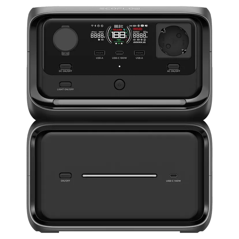 Trạm tích di động Ecoflow River 3 Max Plus 600W 858Wh