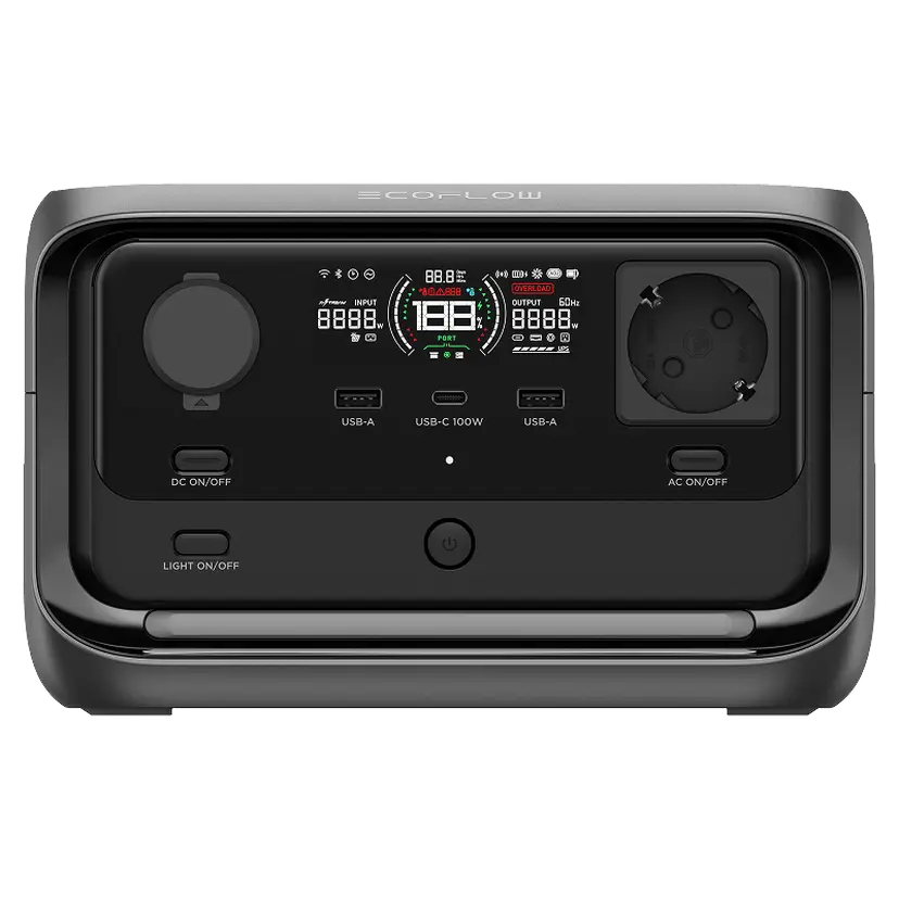 Trạm tích điện di động Ecoflow River 3 Plus 600W 286Wh